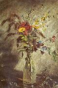 John Constable Flowers in a glass vase, study Sweden oil painting artist